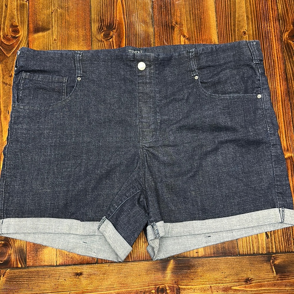 Time & True 2XL jean shorts